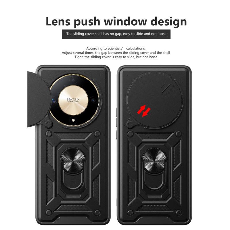 Kryt Honor X9b / Magic 6 Lite Kryty Na Mobil Posuvný Ochranný A Podpůrný Kroužek Objektivu