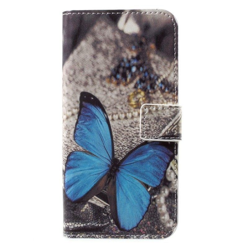 Kryt Huawei Flipové Pouzdro Honor 9 Modrý Motýl