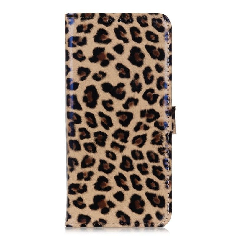 Kryt Huawei P Smart Z / Kožené Pouzdro Honor 9x Leopard