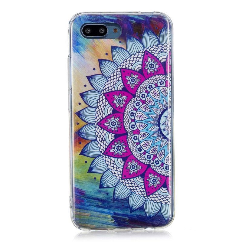 Kryt Na Honor 10 Fluorescenční Barevná Mandala