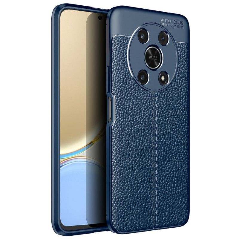Kryt Na Honor Magic 4 Lite 5G Efekt Kůže Litchi S Dvojitou Linií
