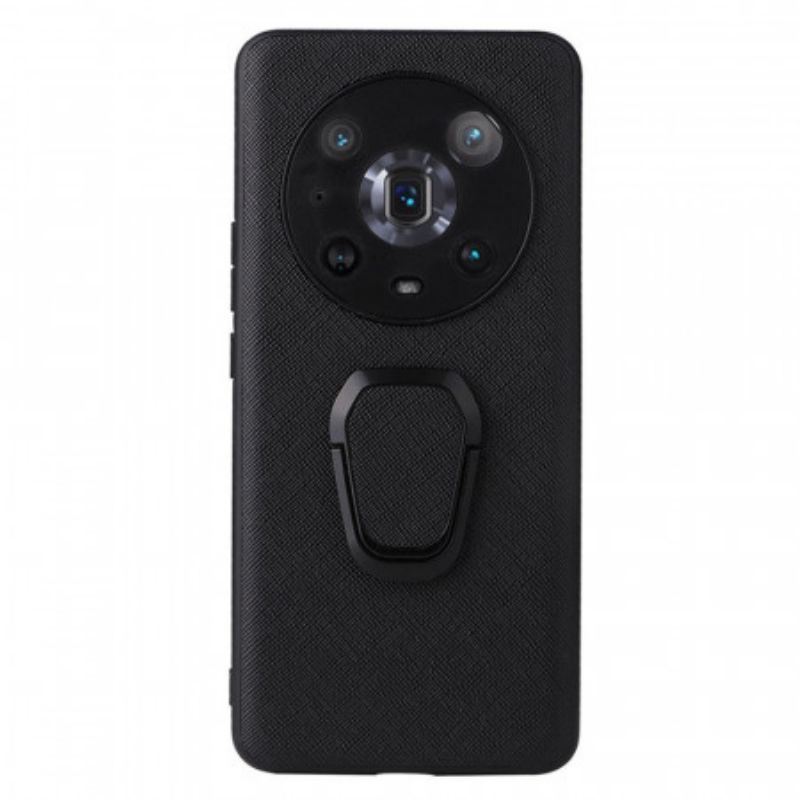 Kryt Na Honor Magic 4 Pro Texturované S Kroužkovou Podporou