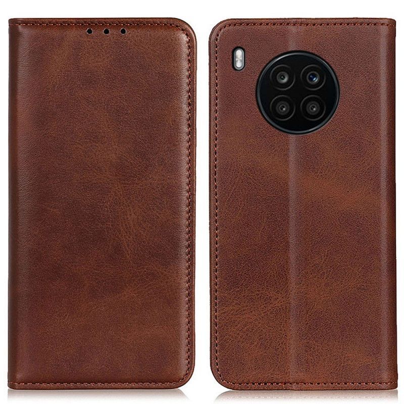 Kryty Na Mobil Na Honor 50 Lite Flipové Pouzdro Elegance Štípaná Kůže