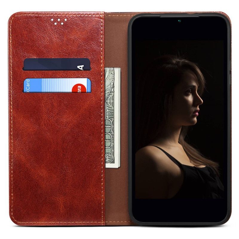 Kryty Na Mobil Na Honor 70 Flipové Pouzdro Voskovaná Umělá Kůže