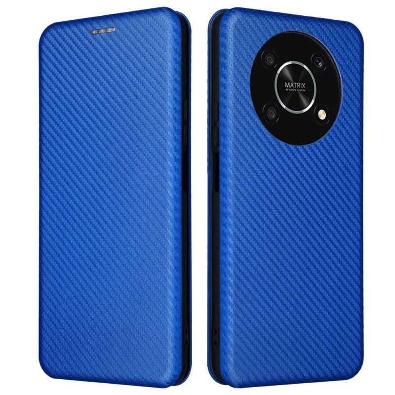 Kryty Na Mobil Na Honor Magic 4 Lite 5G Flipové Pouzdro Barevné Uhlíkové Vlákno