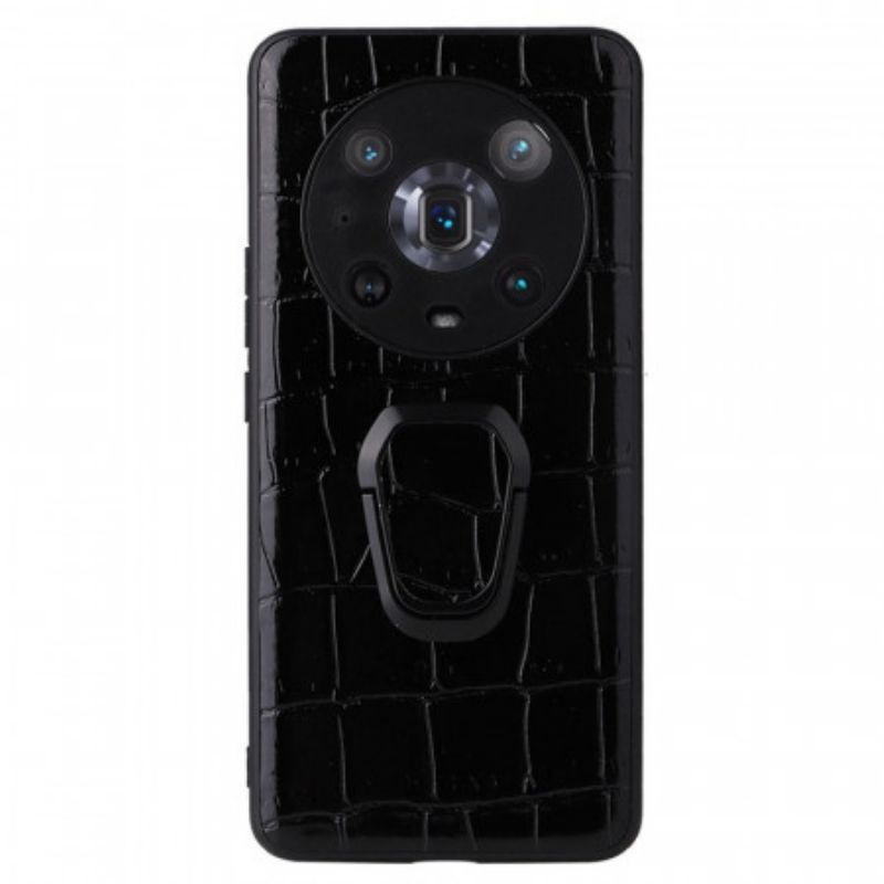 Kryty Na Mobil Na Honor Magic 4 Pro Krokodýlí Styl S Kroužkovou Podpěrou