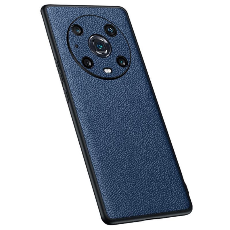 Kryty Na Mobil Na Honor Magic 4 Pro Pravá Kůže Litchi