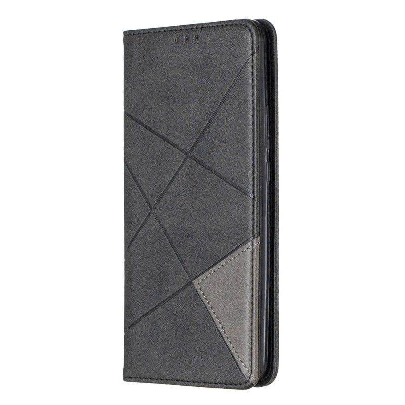 Odklápěcí Kryt Huawei P Smart Z / Styl Umělce Kožené Pouzdro Folio Honor 9x