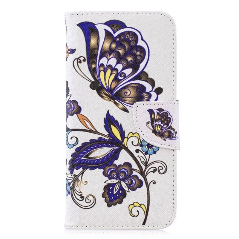 Peněženková Pouzdra Honor 10 Lite / Tetování Motýla Huawei P Smart 2019