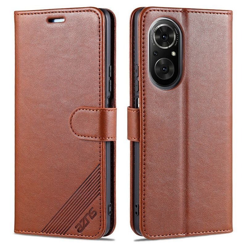 Peněženková Pouzdra Honor 50 Se Azns Imitace Kůže