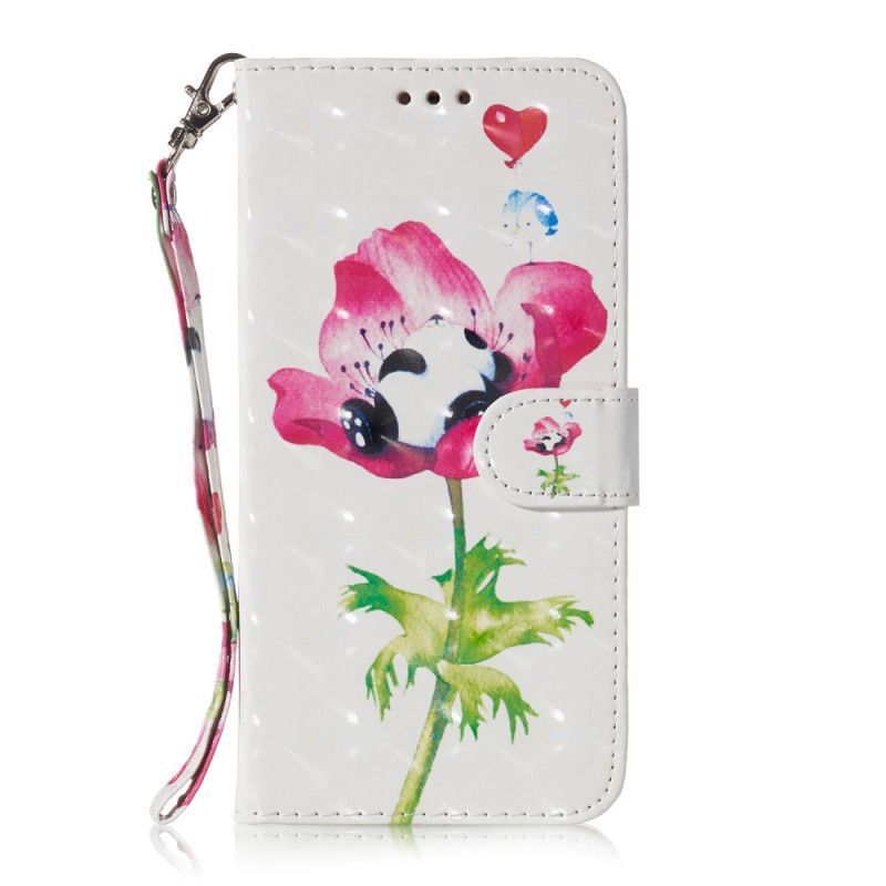 Peněženková Pouzdra Honor 8a / Huawei Y6 2019 Spící Panda