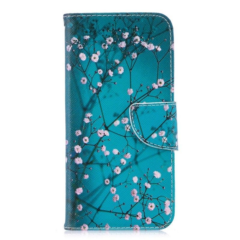 Peněženková Pouzdra Na Honor 10 Lite / Huawei P Smart 2019 Kvetoucí Strom