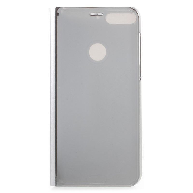 Pohledový Kryt Kryt Honor 7c Zrcadlo A Kožený Efekt