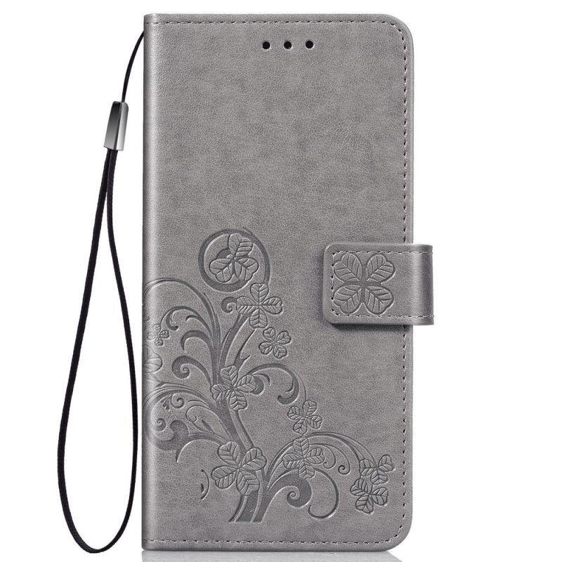 Potah Huawei P Smart Z / Flipové Pouzdro Honor 9x Květinový Potisk Klobouk Prince