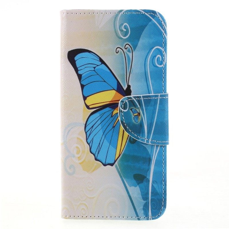 Pouzdro Huawei Flipové Pouzdro Honor 9 Lite Butterflies