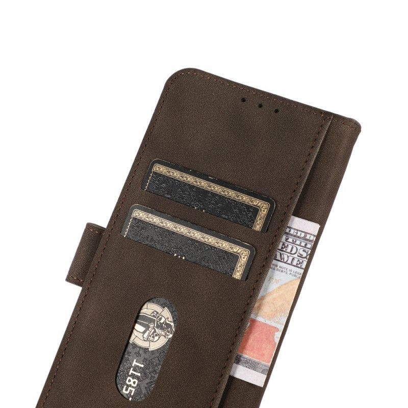 Case Honor 50 Lite / Huawei Nova 8i Módní Khazneh Kožený Efekt