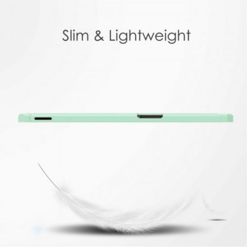 Chytré Pouzdro Kryt Huawei Matepad 11 (2021) Imitace Kůže A Průhledná Záda