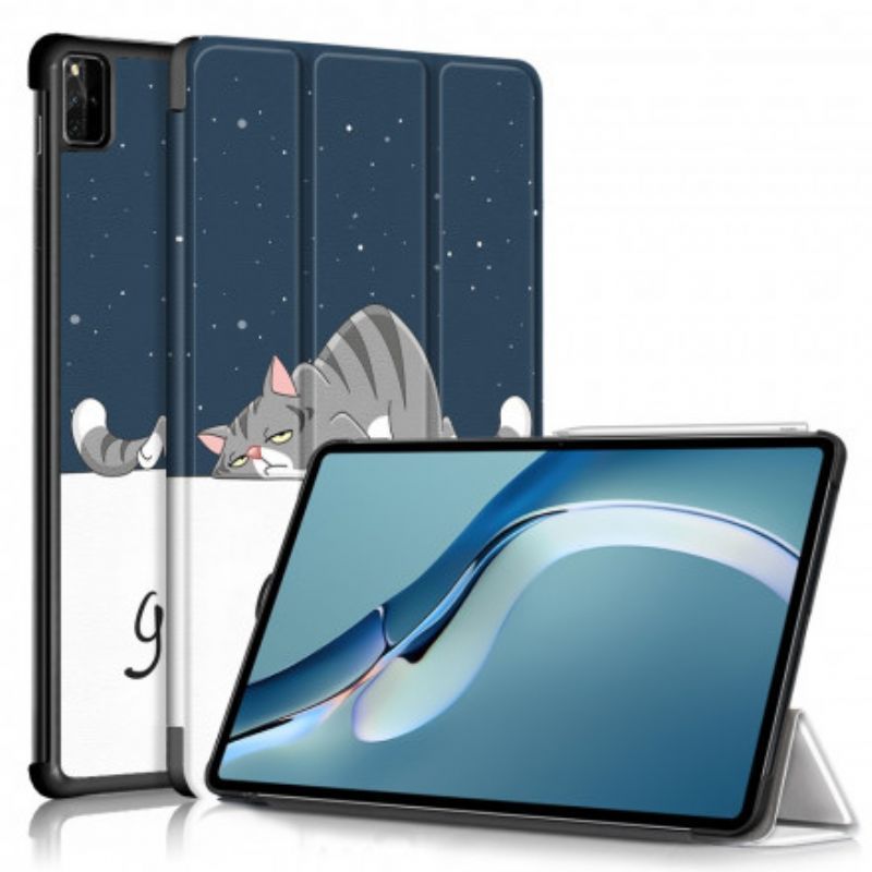 Chytré Pouzdro Kryt Huawei Matepad Pro 12.6 (2021) Vyztužené Dobrou Noc