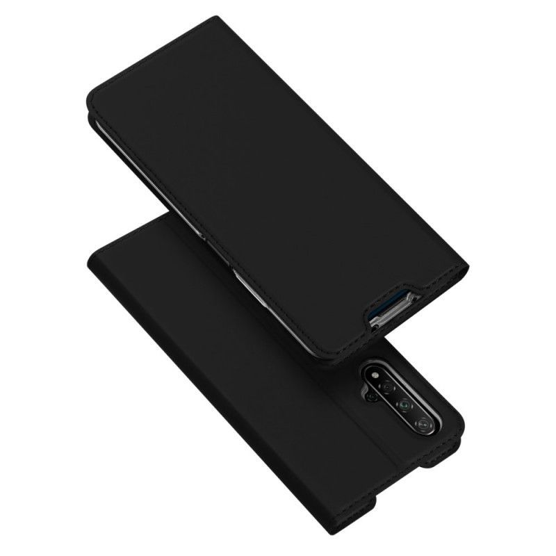 Flip Cover Honor 20 / Kožené Pouzdro Folio Huawei Nova 5t Skin Pro Dux Ducis
