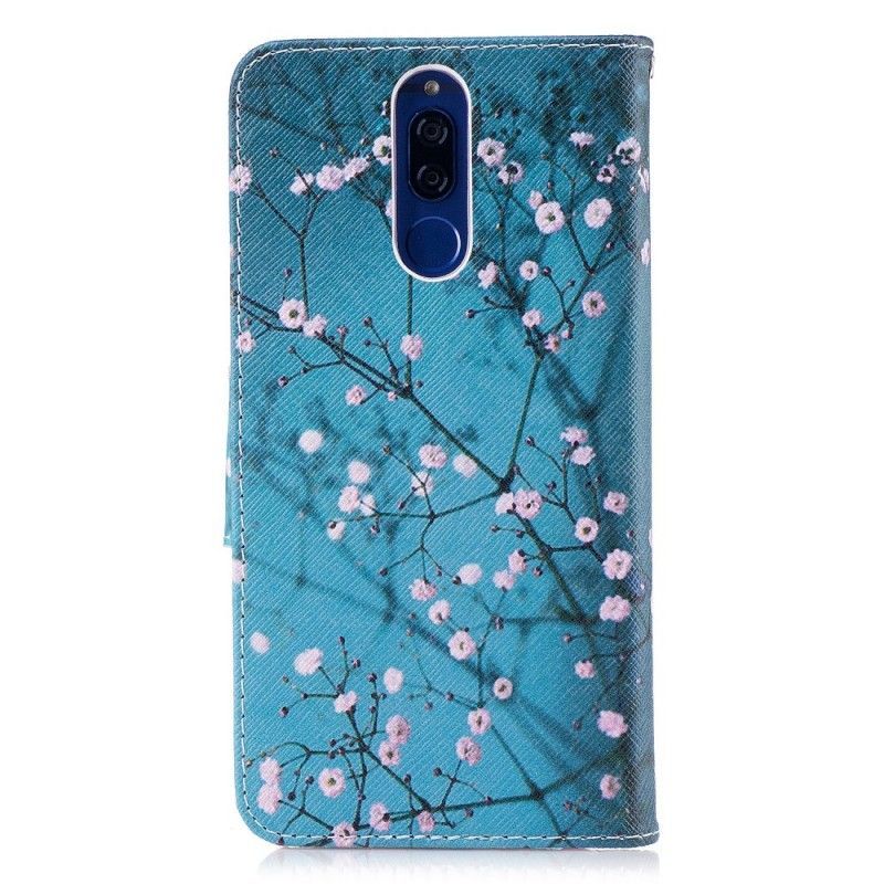 Flipové Pouzdro Huawei Mate 10 Lite Kvetoucí Strom