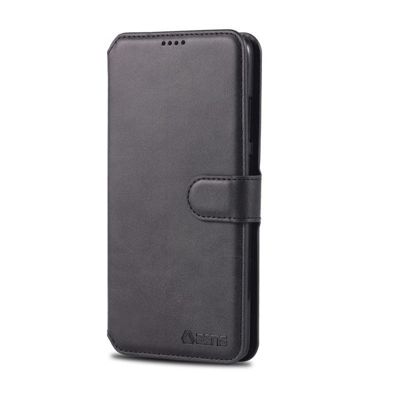 Flipové Pouzdro Huawei Mate 20 Azns Kožený Efekt