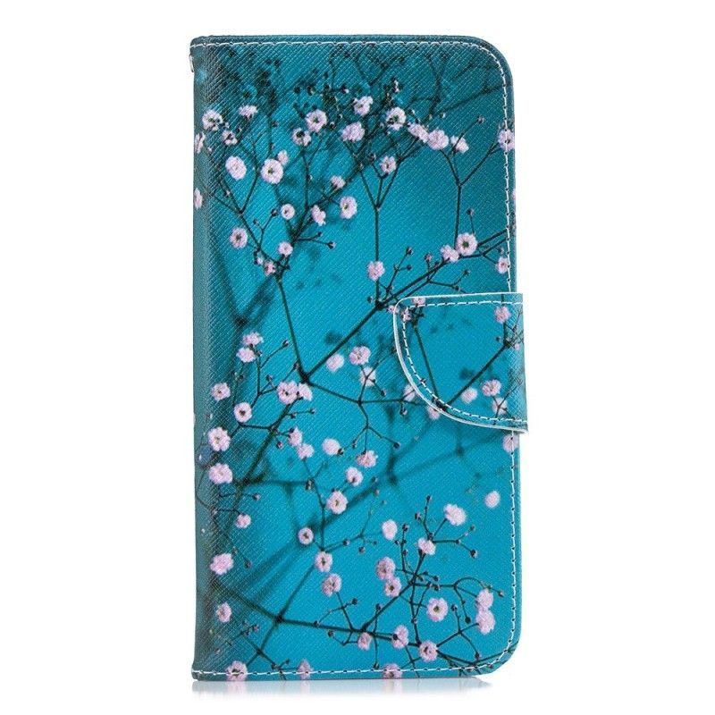 Flipové Pouzdro Huawei Mate 20 Pro Kvetoucí Strom