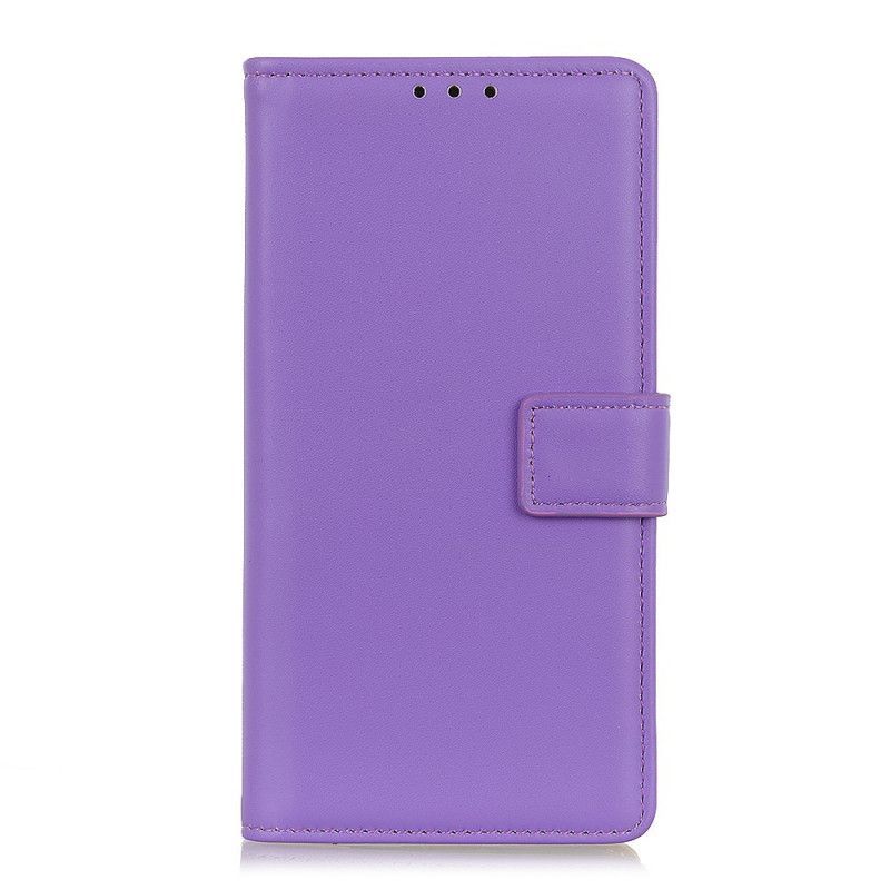 Flipové Pouzdro Huawei Mate 30 Pro Jednoduchý Kožený Efekt