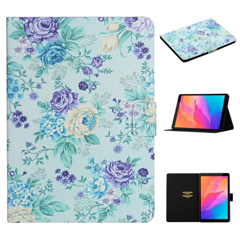 Flipové Pouzdro Huawei Matepad T 8 Květiny Květiny Květiny