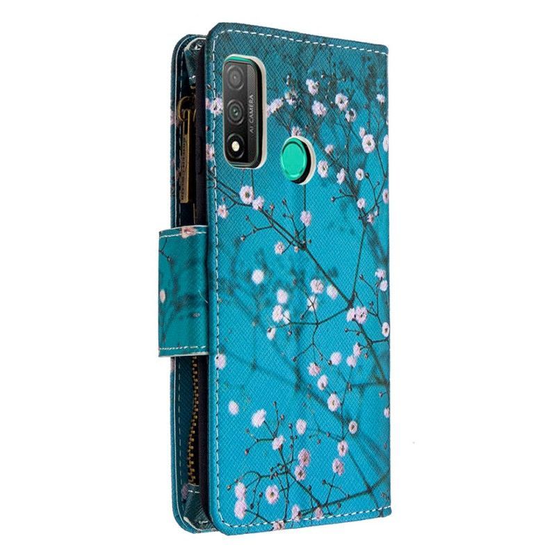 Flipové Pouzdro Huawei P Smart 2020 Stromová Kapsa Na Zip