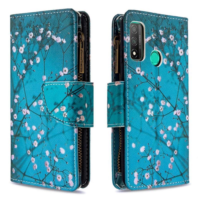 Flipové Pouzdro Huawei P Smart 2020 Stromová Kapsa Na Zip