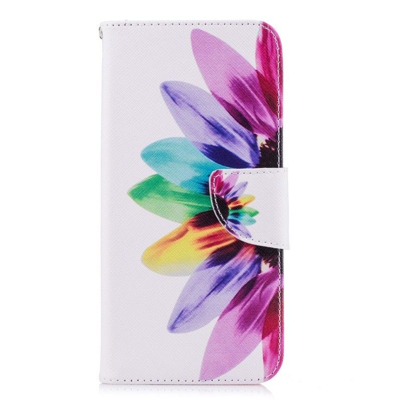 Flipové Pouzdro Huawei P Smart Akvarelová Květina