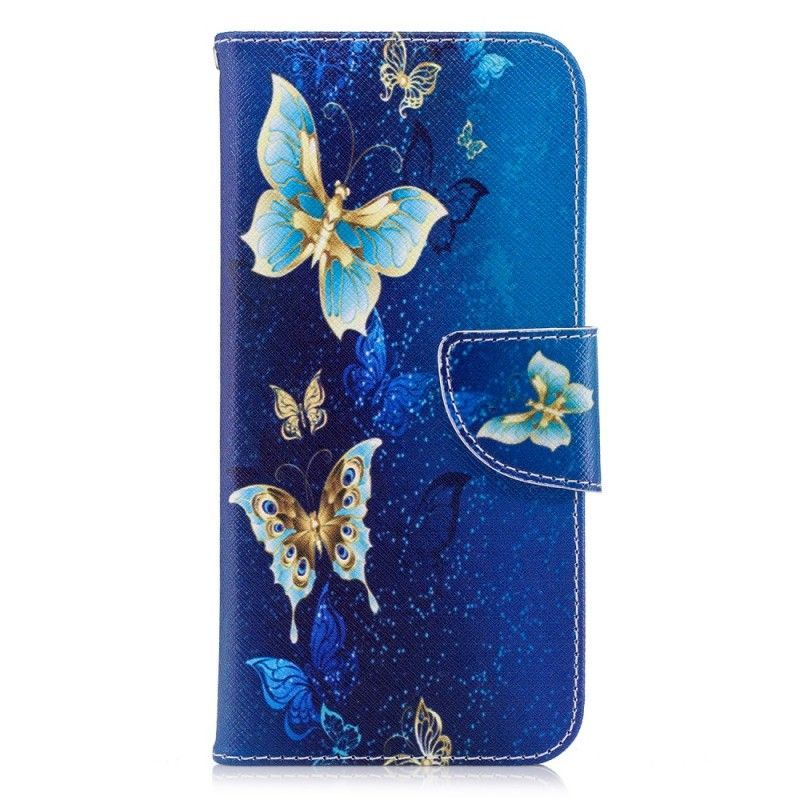 Flipové Pouzdro Huawei P Smart Motýli V Noci