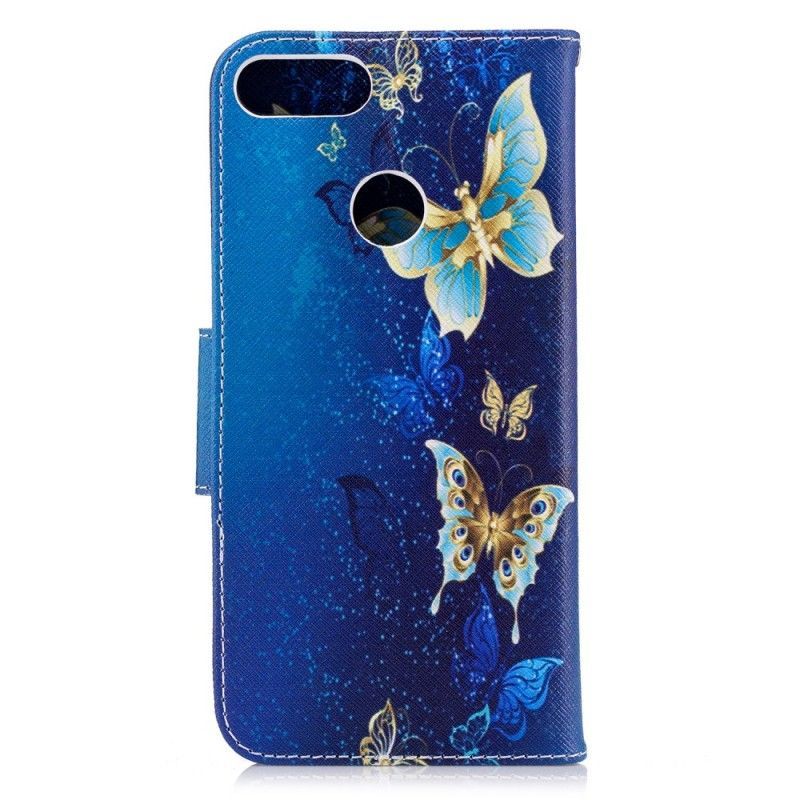 Flipové Pouzdro Huawei P Smart Motýli V Noci