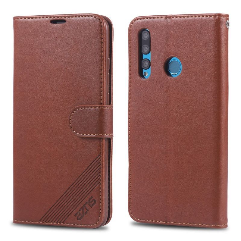 Flipové Pouzdro Huawei P Smart Plus 2019 Azns Imitace Kůže
