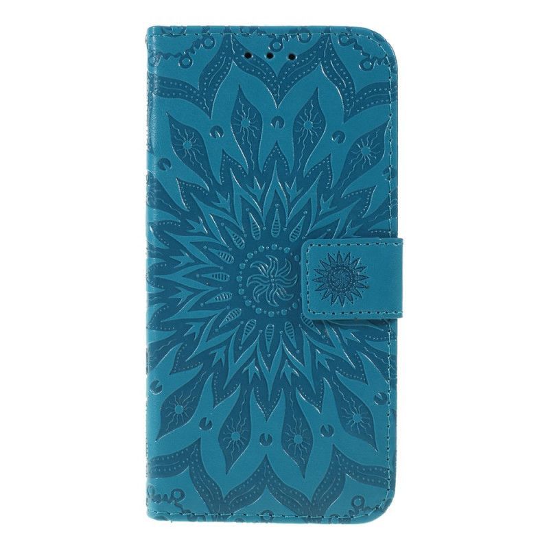 Flipové Pouzdro Huawei P Smart Plus 2019 Řemínek Slunečnice