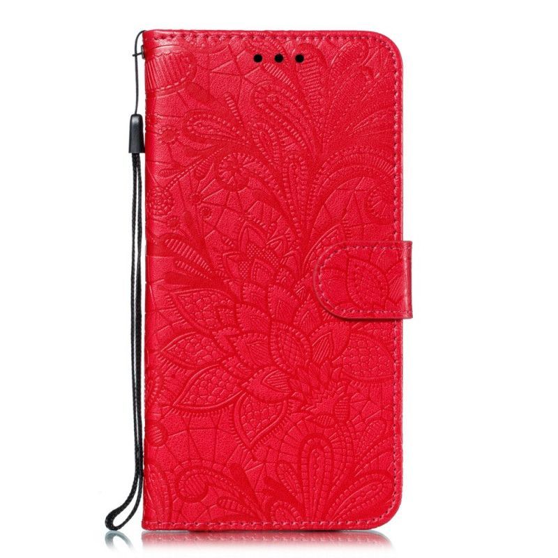 Flipové Pouzdro Huawei P Smart Z / Čest 9x Tanga Kmenové Květiny