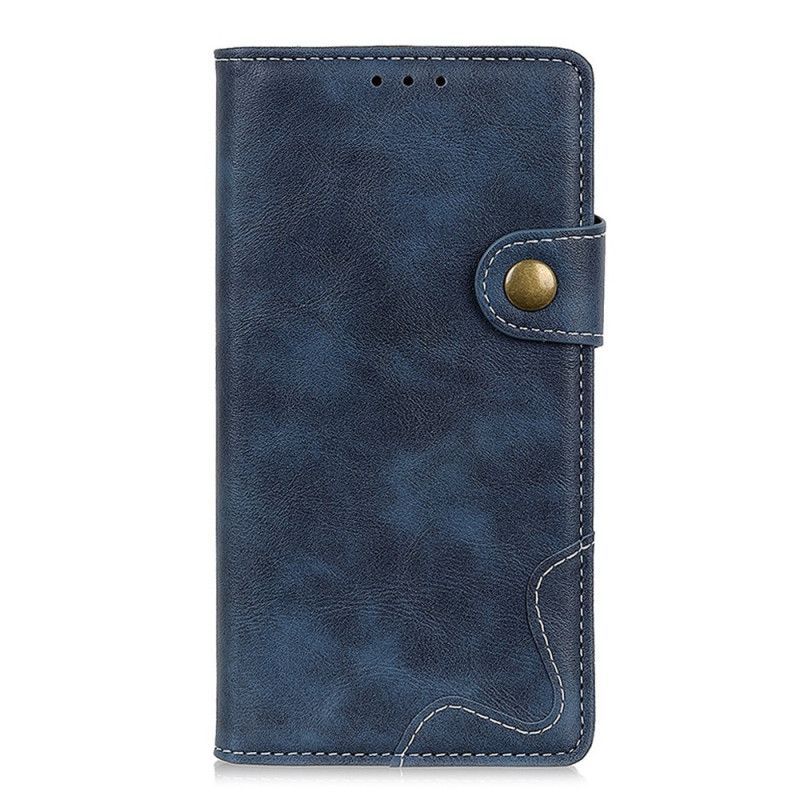 Flipové Pouzdro Huawei P Smart Z / Čestné 9x Umělecké Šicí Tlačítko