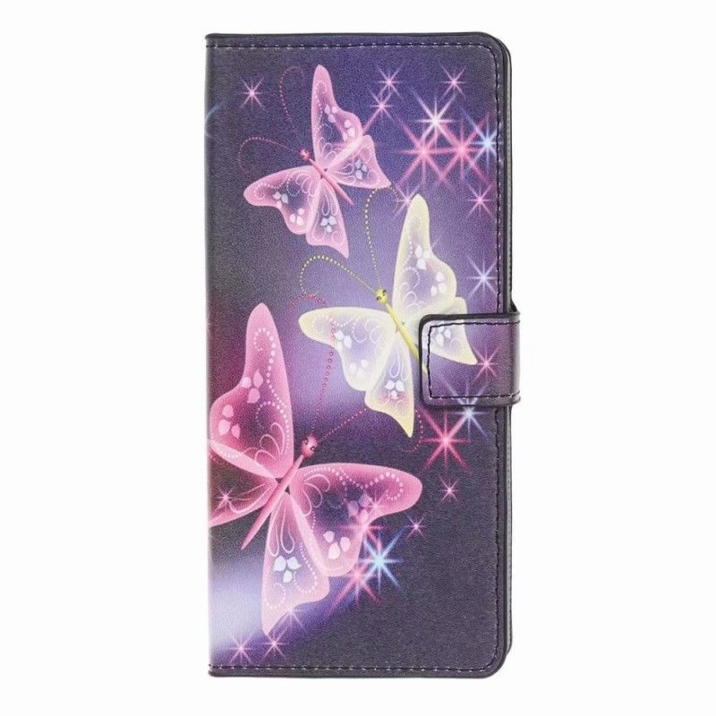 Flipové Pouzdro Huawei P Smart Z Motýli A Květiny