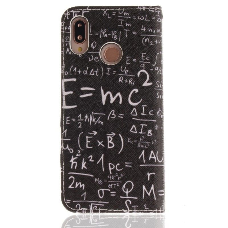 Flipové Pouzdro Huawei P20 Lite Matematické Výpočty