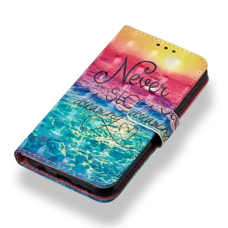 Flipové Pouzdro Huawei P20 Lite Nikdy Nepřestávej Snít 3d