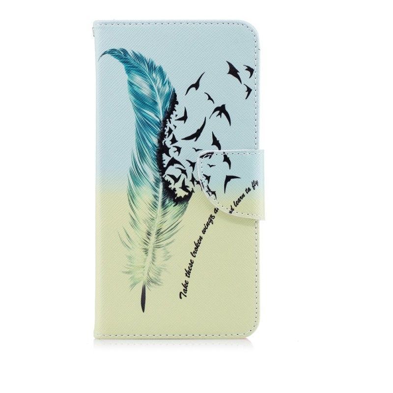 Flipové Pouzdro Huawei P20 Pro Naučte Se Létat