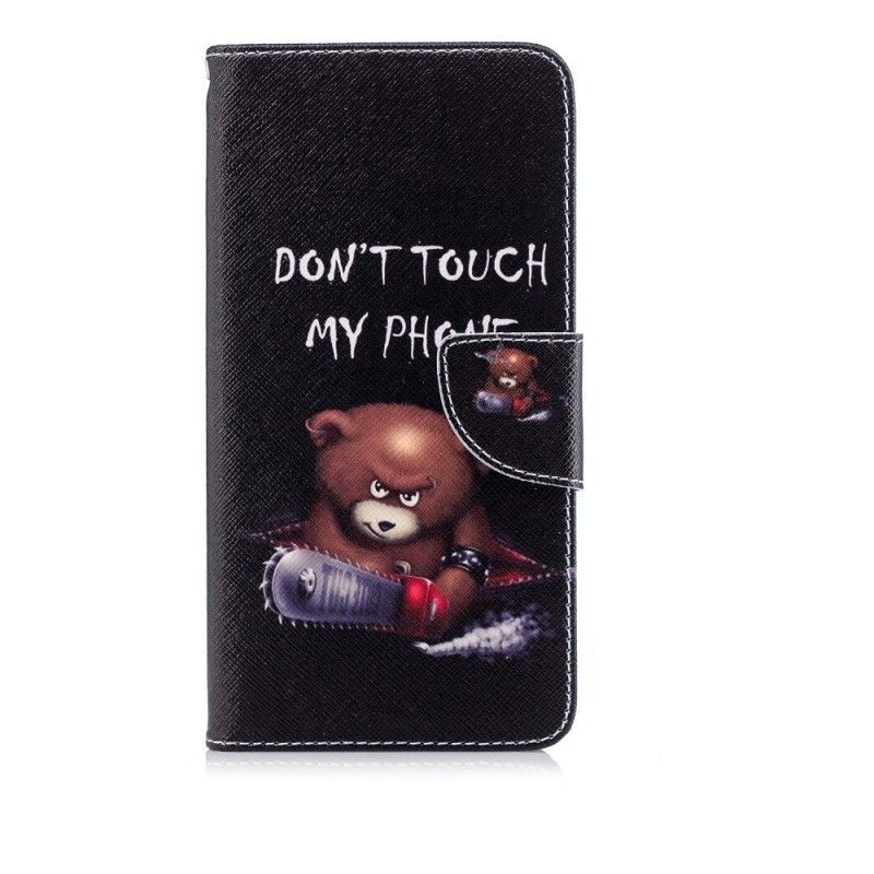 Flipové Pouzdro Huawei P20 Pro Nebezpečný Medvěd