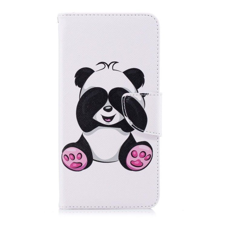 Flipové Pouzdro Huawei P20 Pro Panda Zábava