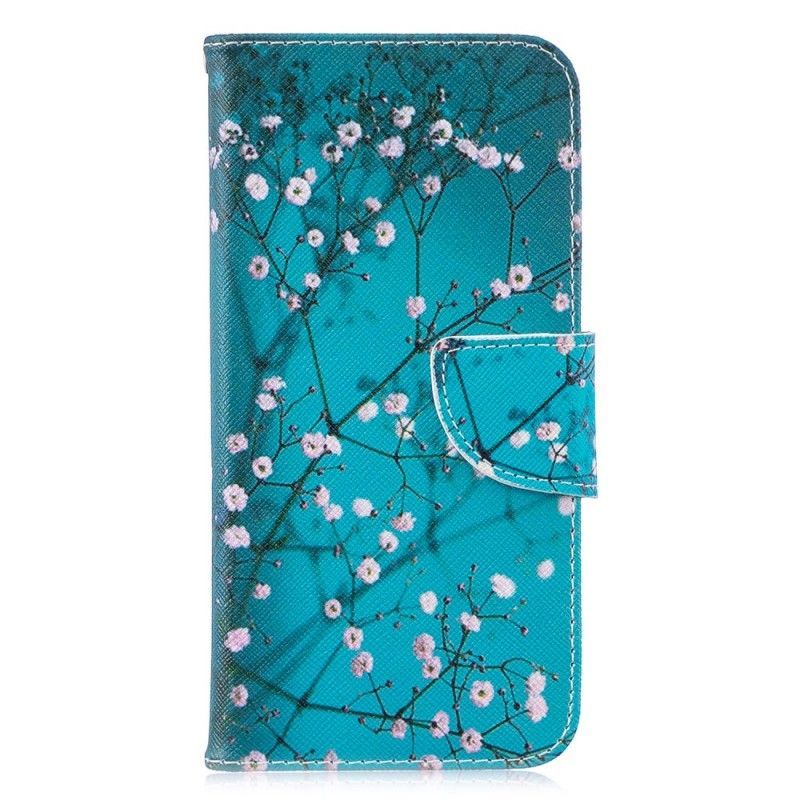 Flipové Pouzdro Huawei P30 Lite Kvetoucí Strom