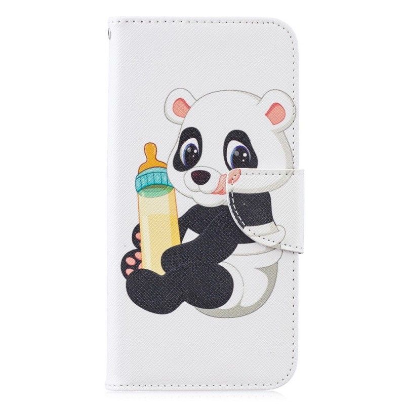 Flipové Pouzdro Huawei P30 Lite Mládě Pandy