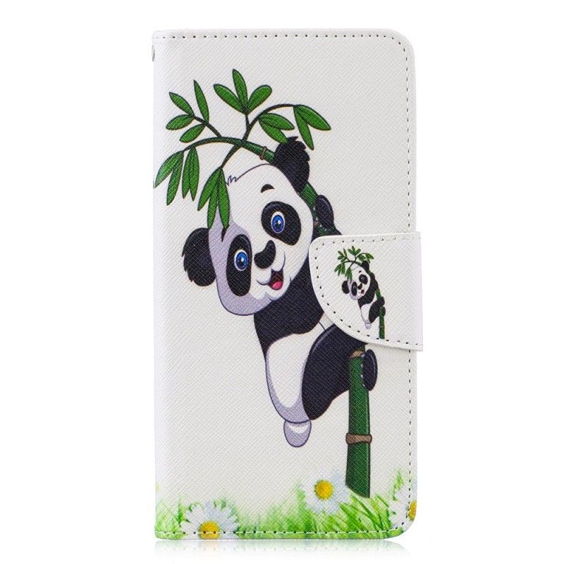 Flipové Pouzdro Huawei P30 Panda Na Bambusu