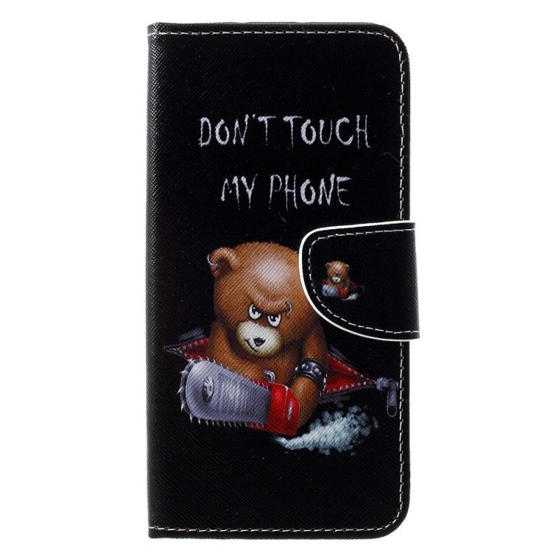 Flipové Pouzdro Huawei P30 Pro Nebezpečný Medvěd