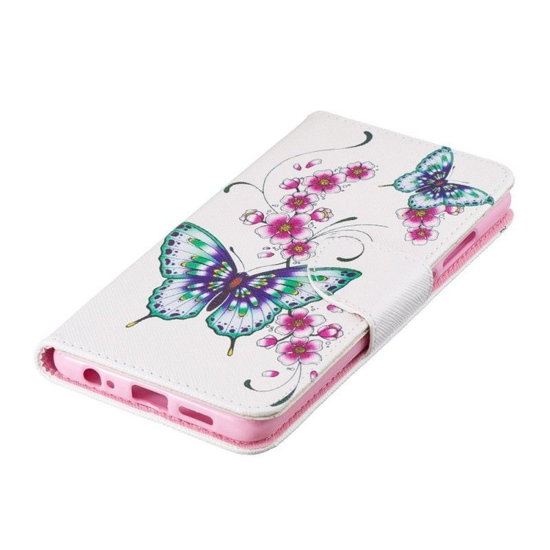 Flipové Pouzdro Huawei P30 Skvělí Motýli