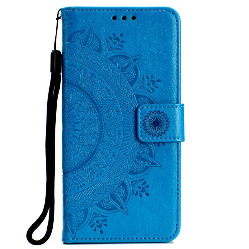 Flipové Pouzdro Huawei P40 Lite E / Y7p Sluneční Mandala