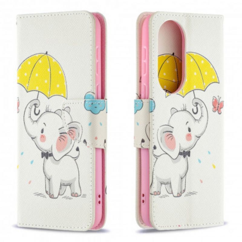 Flipové Pouzdro Huawei P50 Slůně